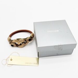 Vintage Roberto Cavalli snake Bracelet